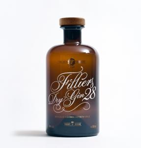 Filliers Dry Gin 28, 46% alc., 0,5 liter-0