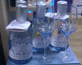 Gin Mare, mediterranean gin, 42,7% alc., 0,7 liter-855