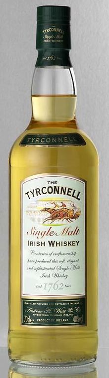 The Tyrconnell Single Malt Irish Whiskey, 0,7 ltr., 40% alc.-0