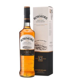 Bowmore Islay single malt 12 years old , 0,7 ltr., 40% alc-0