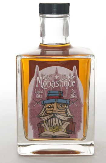 Monastique Elixir de L'Écluse, 0,5 ltr., 38% alc.-0