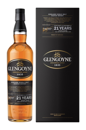 Glengoyne 21 years old, 0,7 ltr., 43% alc.-0