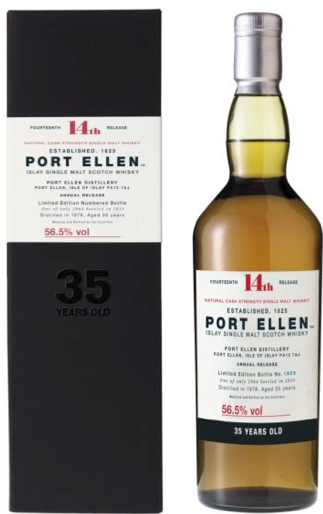 Port Ellen 14th release 35 Year Old Distilled 1978, 0,7 ltr, 56.5% alc.-0