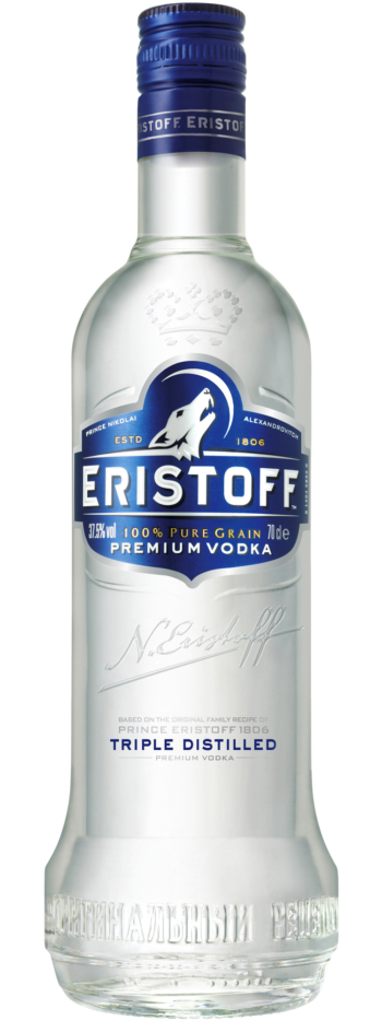 Eristoff Vodka 0,7 ltr., 37,5% alc.-0