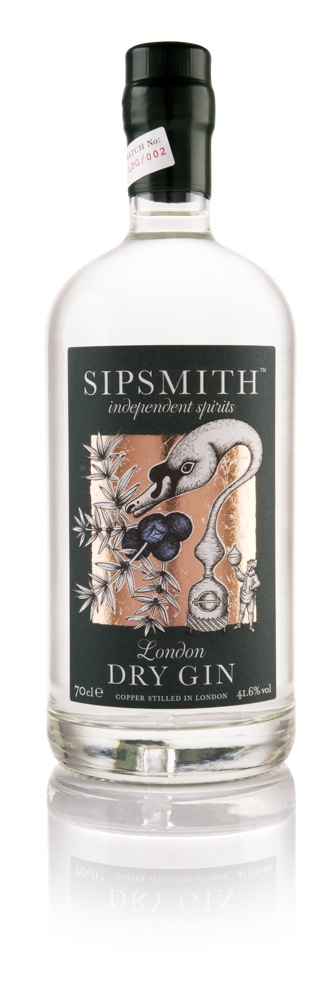Sipsmith London Dry Gin, 70 cl., 41,6% alc.-0