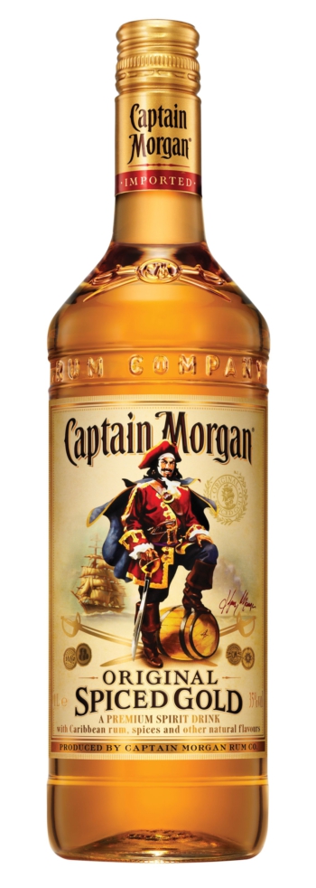 Captain Morgan Spiced Gold, liter, 35% alc.-0