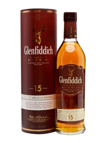 Glenfiddich 15 years old Solera Reserve, 70 cl., 40% alc.-0