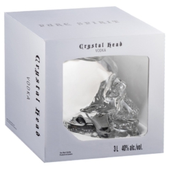 Crystal Head Vodka, 3 liter, 40% alc.-2022
