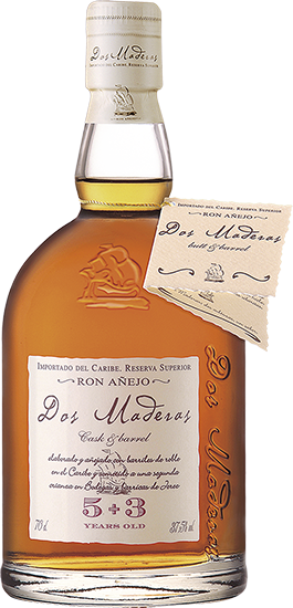 Dos Maderas 5+3, Double Aged Rum, 70 cl., 37,5% alc.-0