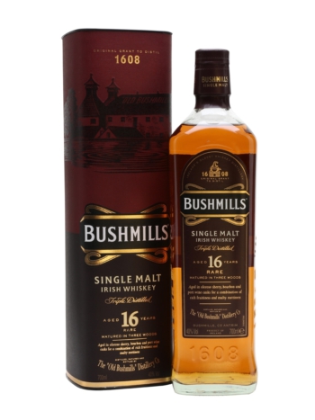 Bushmills 16 years old, 70 cl., 40% alc.-0