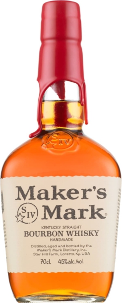 Maker's Mark Bourbon Whisky, 70cl, 45% alc.-0
