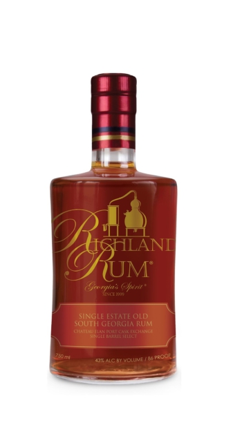 Richland Single Estate Old Georgia Rum Port Cask, 70cl, 43%-0