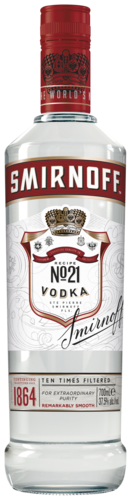 Smirnoff Wodka, 70 cl., 37,5% alc.-0