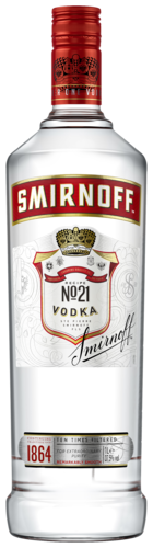 Smirnoff Wodka, liter, 37,5% alc.-0
