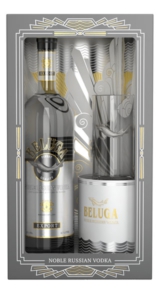 Beluga Noble Vodka with Highball glass, 70 cl., 40% alc-0
