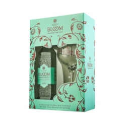 Bloom giftpack + Copa de balon glass, 70 cl., 40% alc-0