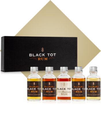 Black Tot Rum Tasting Set, 5 x 3cl.-0