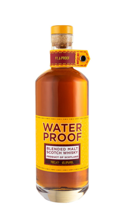 Waterproof Blended Malt whisky, 70 cl., 45,8% alc.