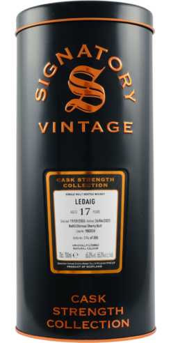 Signatory Vintage Cask Strength Ledaig 2005 - 17 Years Old #900043