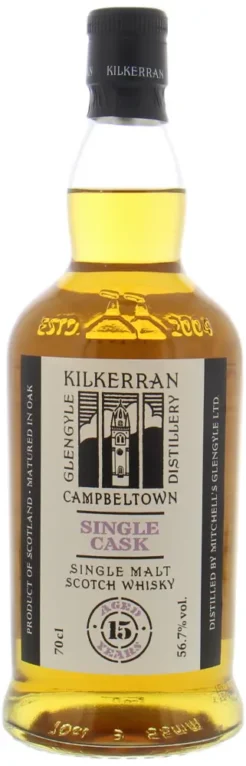Kilkerran Single Cask 15 Years - 20th Anniversary