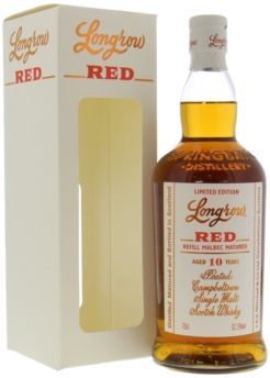 Springbank Longrow Red 10 Years Old - Refill Malbec (Bottled 2020)