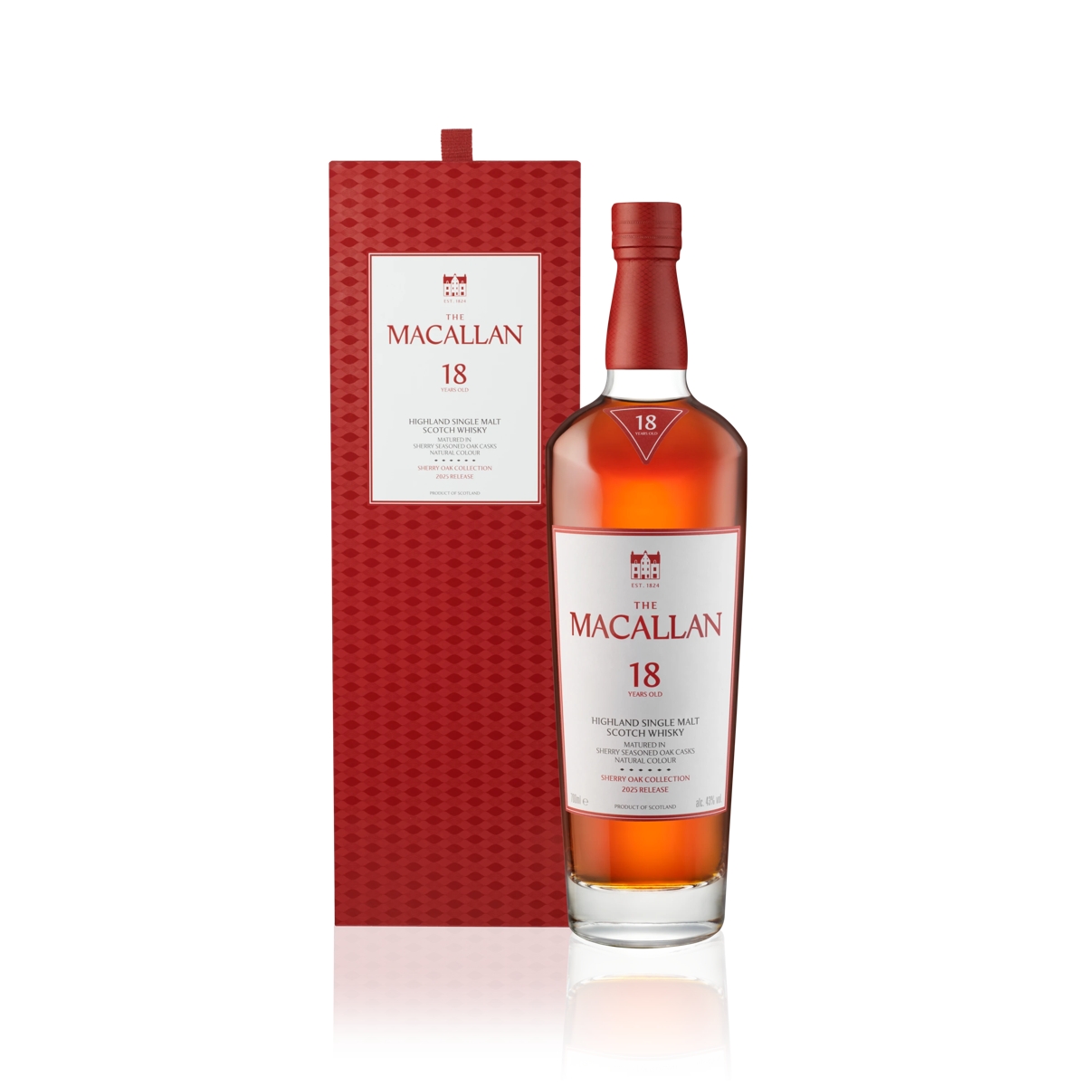 The Macallan 18 Years Old - Sherry Oak - 2025 - Drinkshop