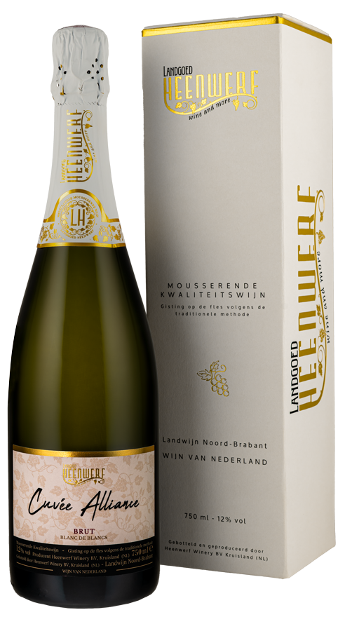 Landgoed Heenwerf Cuvée Alliance Brut Blanc de Blancs in giftbox