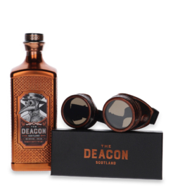 The Deacon - Blended Scotch Whisky met bril