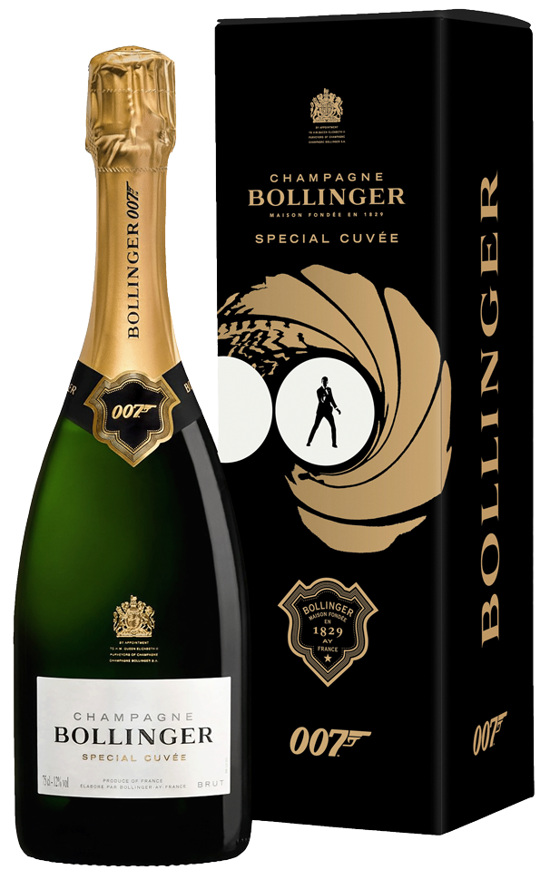 Bollinger Special Cuvée 007 Brut Limited Edition (in luxe geschenkdoos)