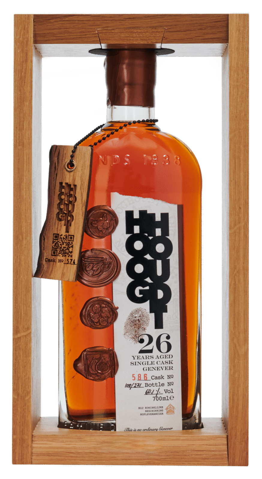 Hooghoudt Aged 26 Years - Single Cask Genever