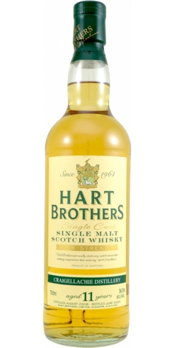 Hart Brothers Single Cask Craigellachie - 11 Years Old (56,5% alc.)