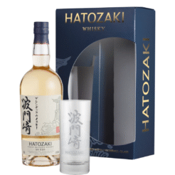 Hatozaki Finest Blended Whisky met glas - geschenkverpakking