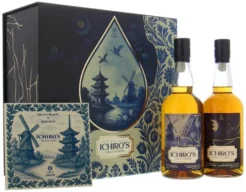 Chichibu Ichiro's Malt & Grain Delfts Blauw x Kentsugi Set 2x70cl