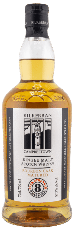 Kilkerran 8 Years Old Cask Strength – Bourbon Cask - 2026 Release (57,7% alc.)