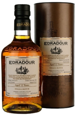 Edradour 12 Years Old Small Batch - Burgundy Casks